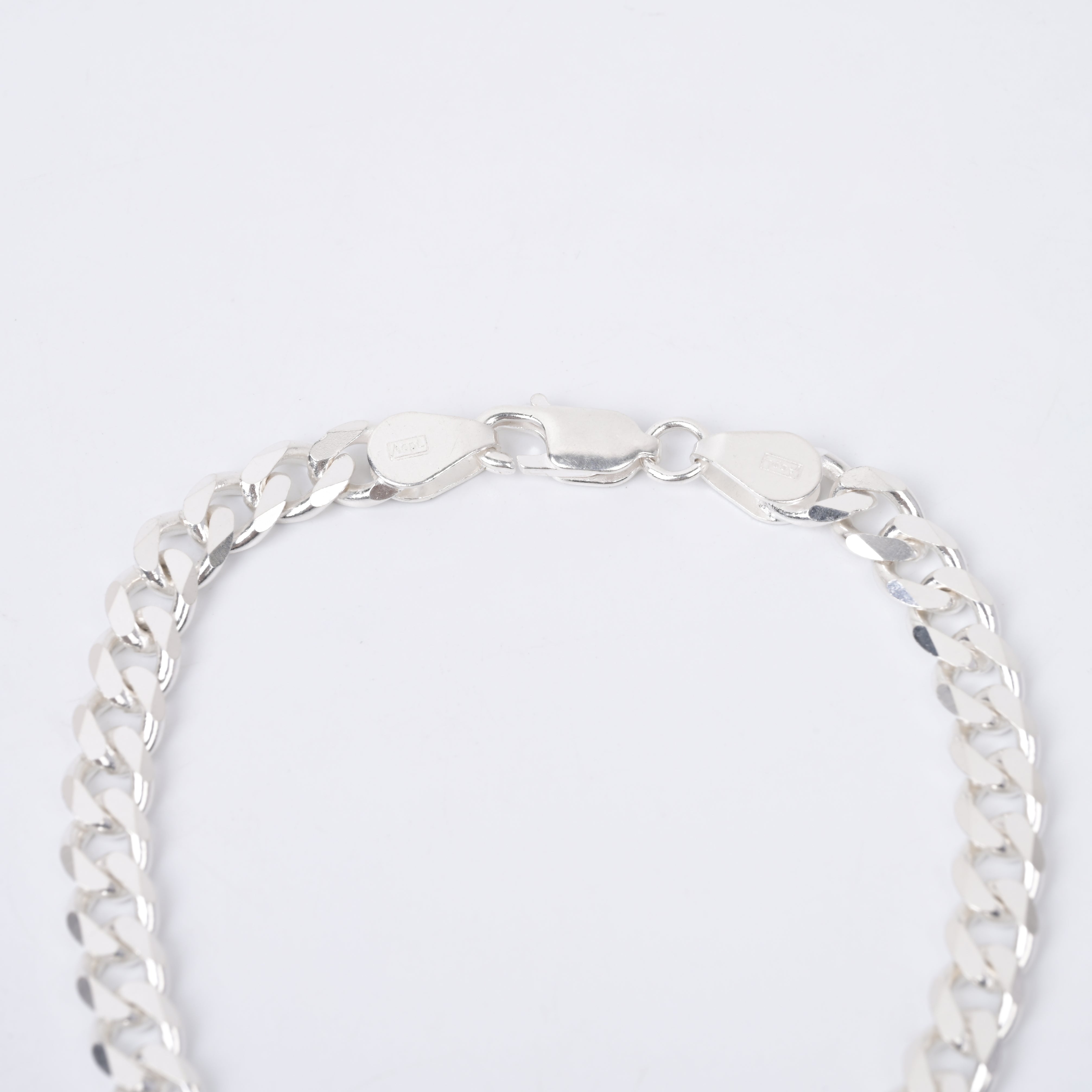 925 Sterling Silver Curb Bracelet