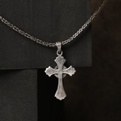 Holy Cross 925 Silver Pendant