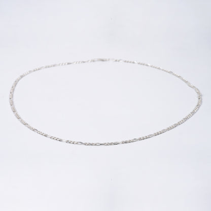 925 Sterling Silver Figaro Neck Chain