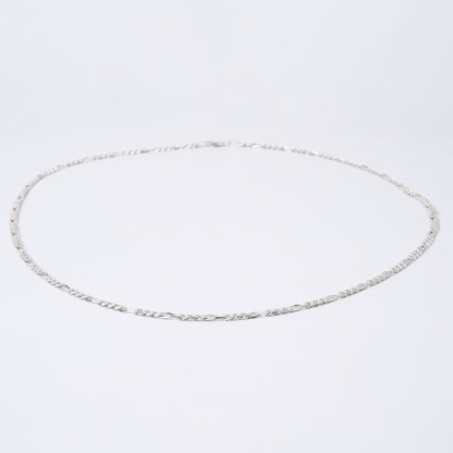 925 Sterling Silver Figaro Neck Chain