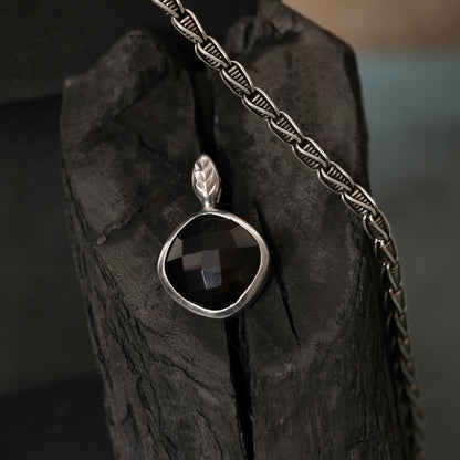 Smokey Quartz 925 Sterling Silver Pendant