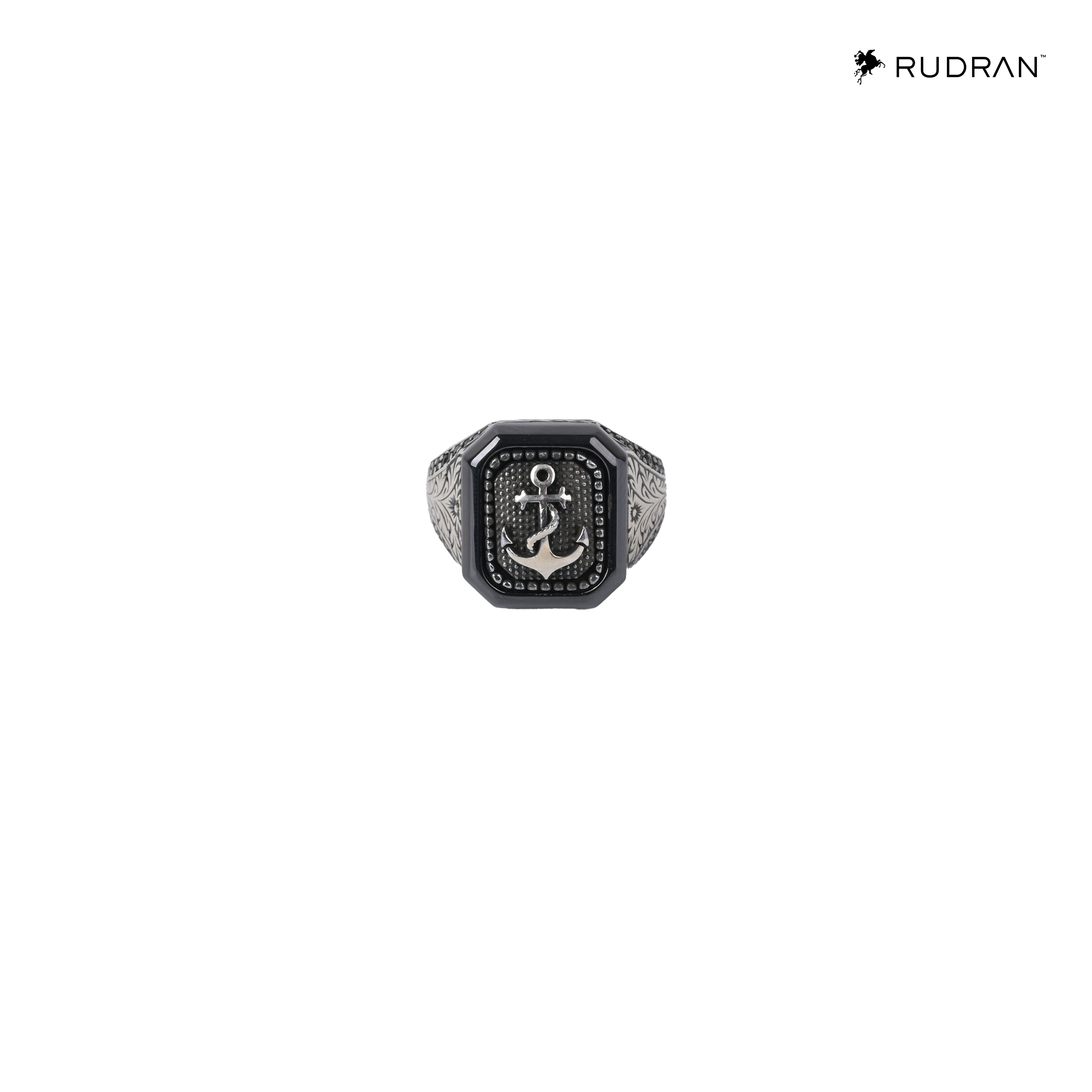 Anchor Signet 925 Sterling Silver Ring