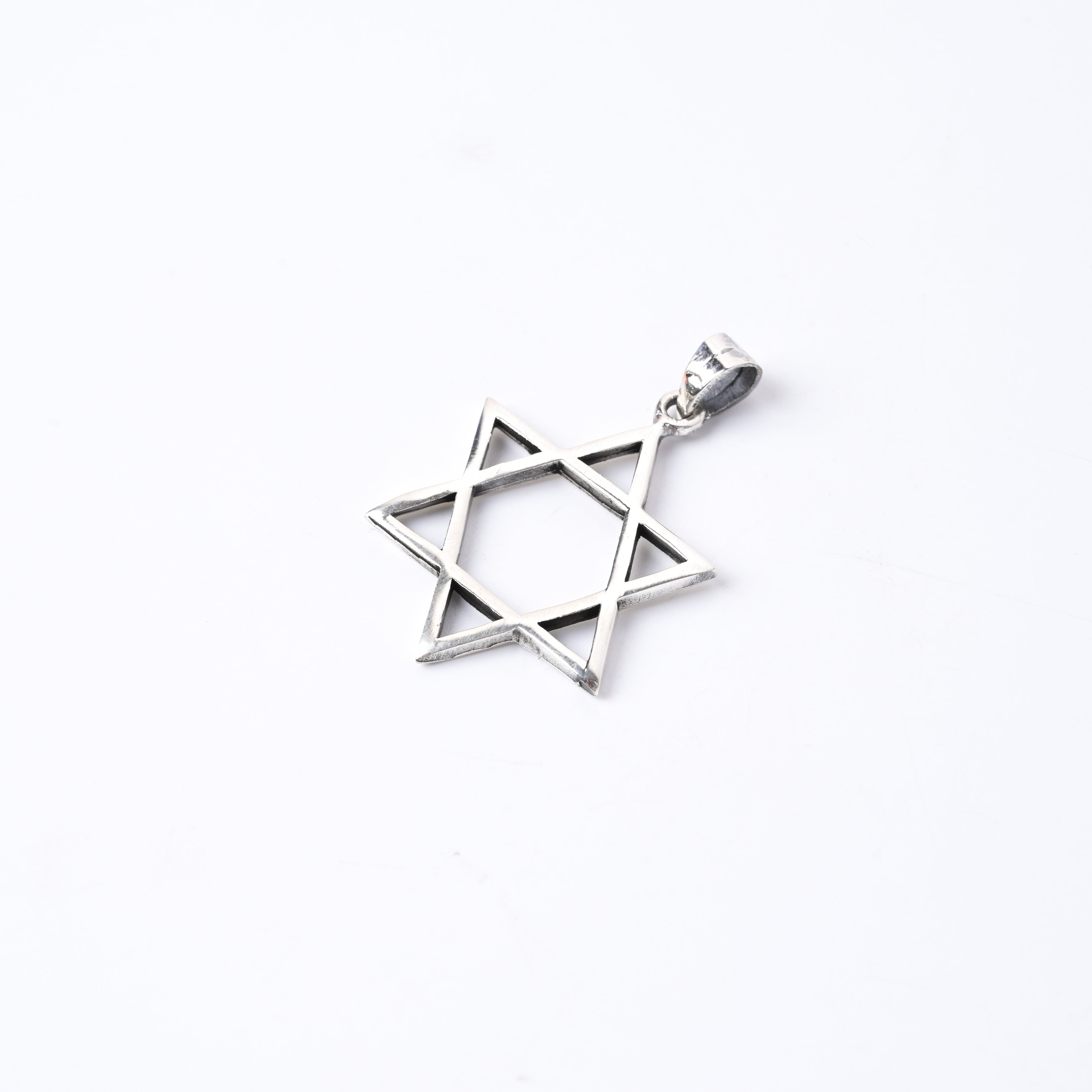 David Star Charm 925 Silver Pendant