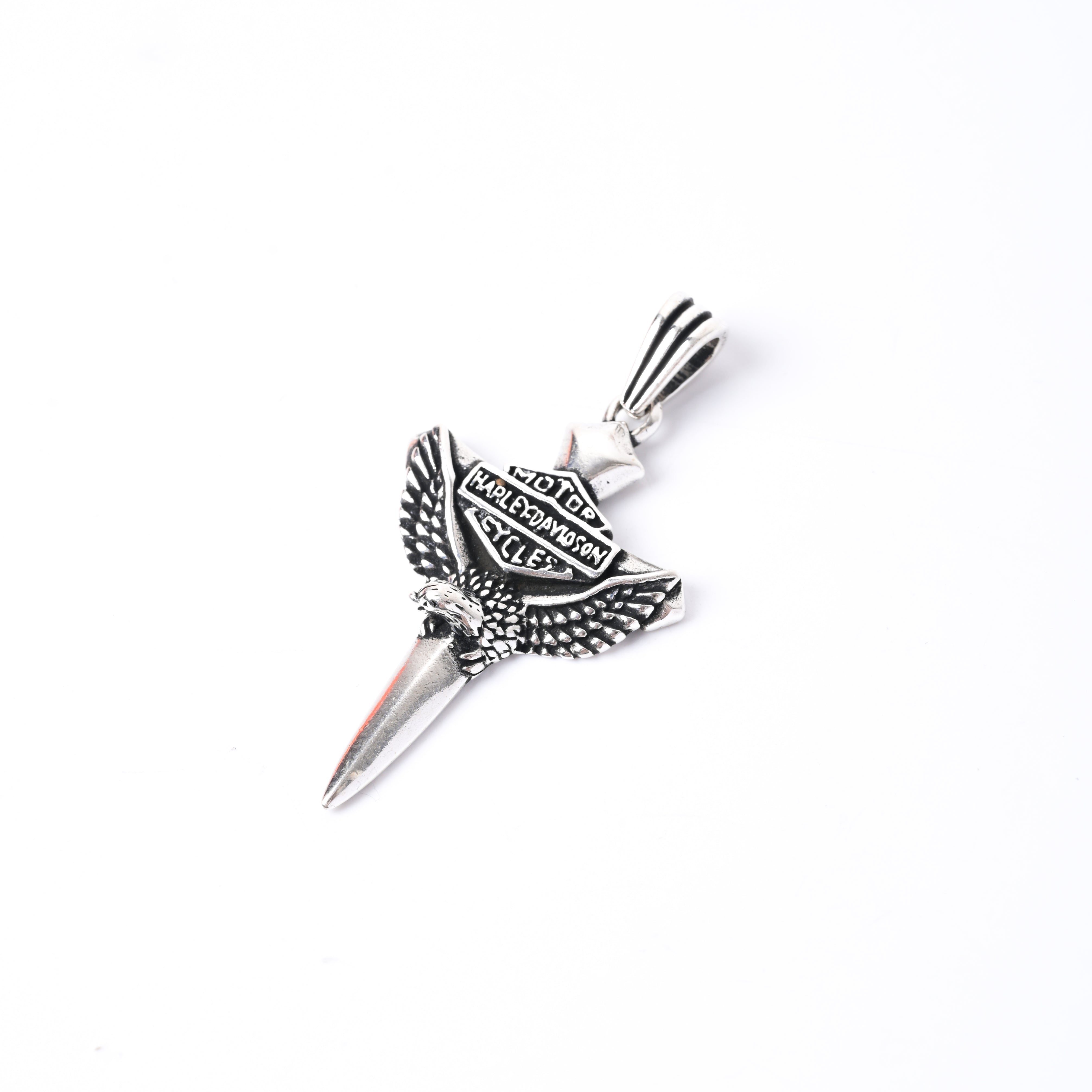 Harley Eagle 925 Silver Pendant