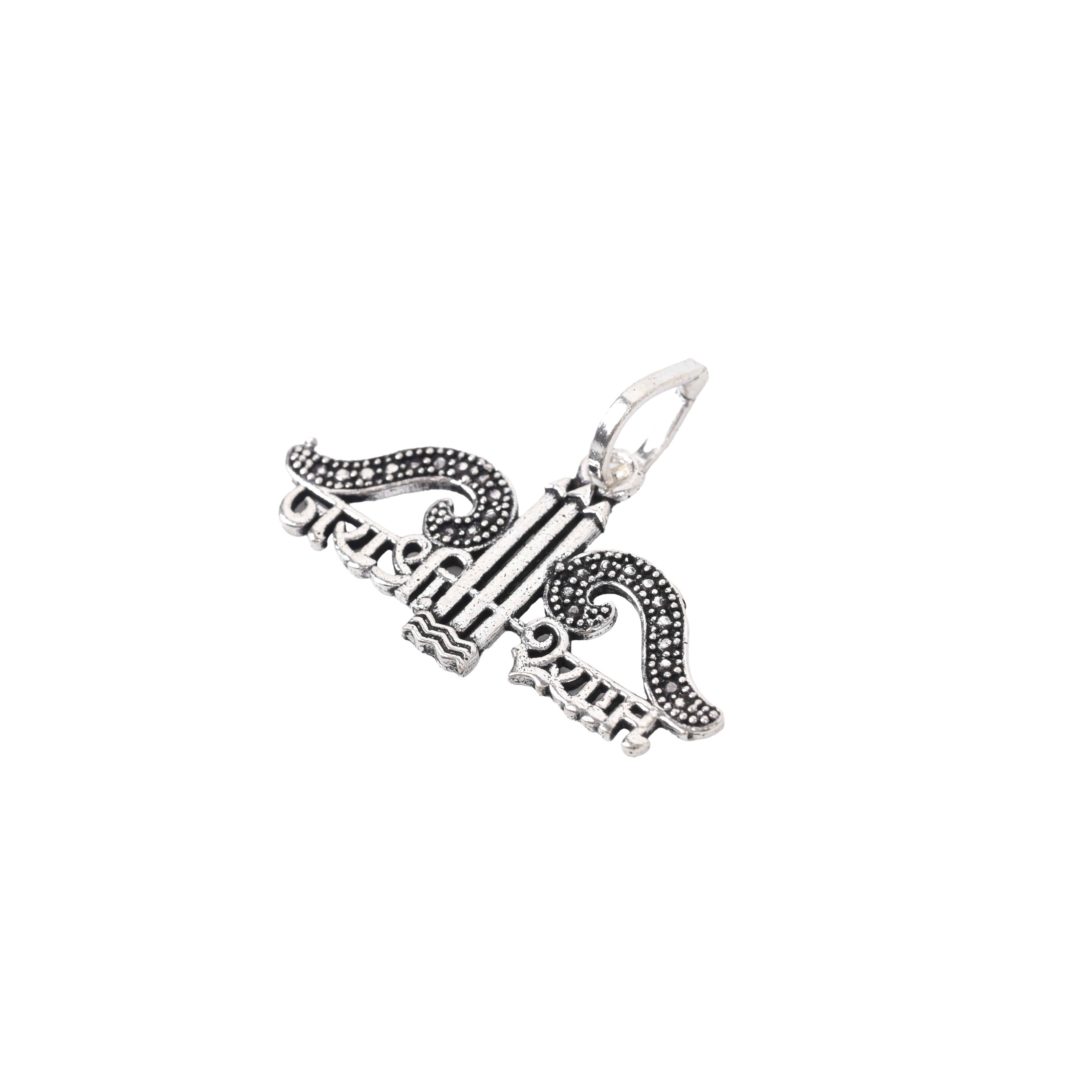 Trendy Divine Khatushyam ji Dhanush 925 Silver Pendant